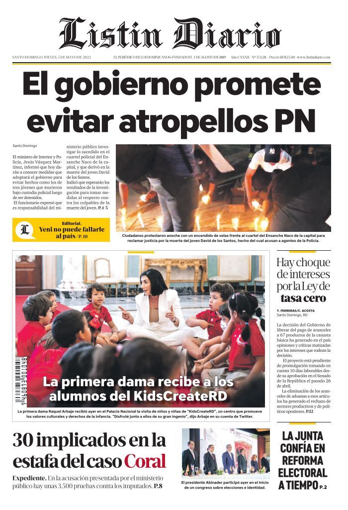 Listín Diario 05-05-2022 | Listín Diario