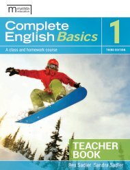 Complete English Basics 1 Teacher Book