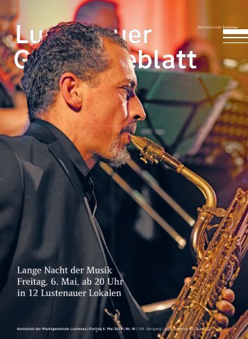 Lustenauer Gemeindeblatt Nr. 18 | Freitag, 6. Mai 2022