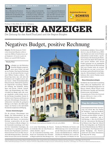 Neuer Anzeiger 6. Mai 2022