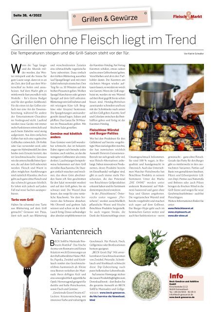 Hof&Markt | Fleisch&Markt | Hof&Gast 4/2022