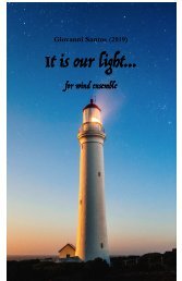 It is our light