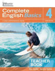 Complete English Basics 4 Teacher Book