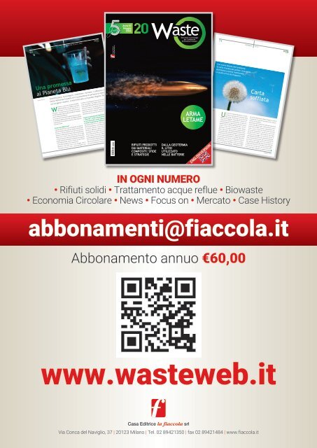 Waste n. 20 maggio 2022