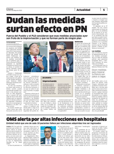 Impreso viernes 6 mayo 2022