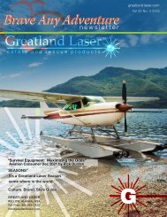 Greatland Laser Brave Any Adventure Newsletter Q2 