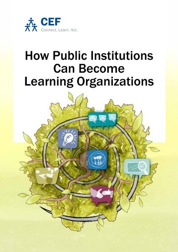 How Public Institutions Can Become Learning Organizations