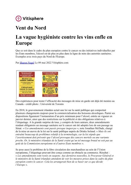 Panorama de presse quotidien du 09 05 2022