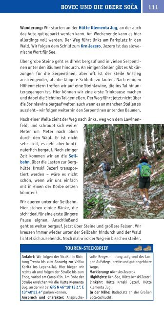 Naturzeit mit Kindern: Soca und Triglav-Nationalpark