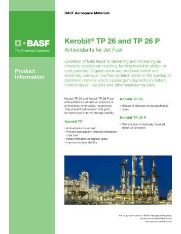 Kerobit® TP 26 and TP 26 P - Aerospace Materials from BASF