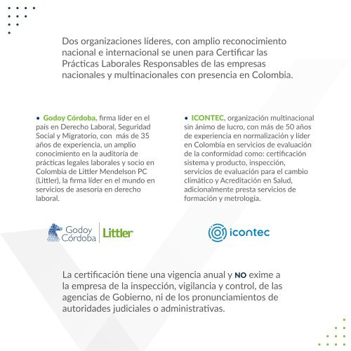 ¡Conoce nuestra certificación en Prácticas Laborales Responsables!