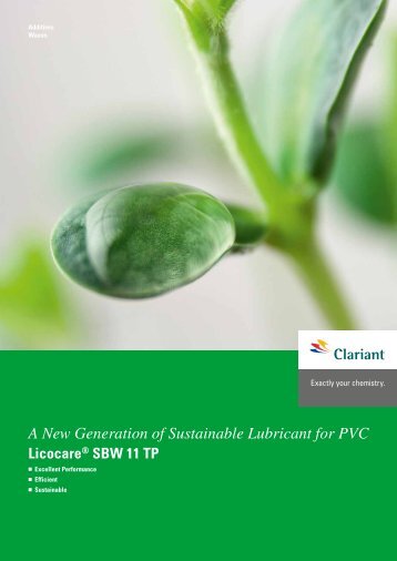 Licocare® SBW 11 TP - Clariant Waxes