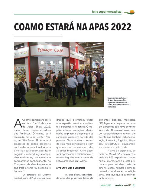 Revista Coamo edição Abril de 2022