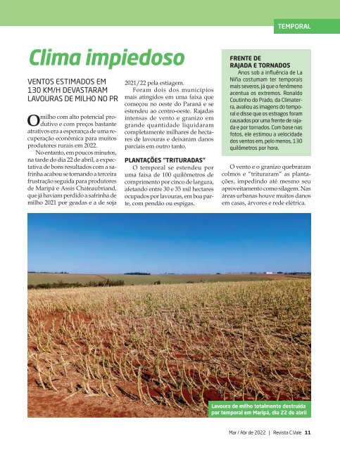 Revista C.Vale edição Março/Abril de 2022