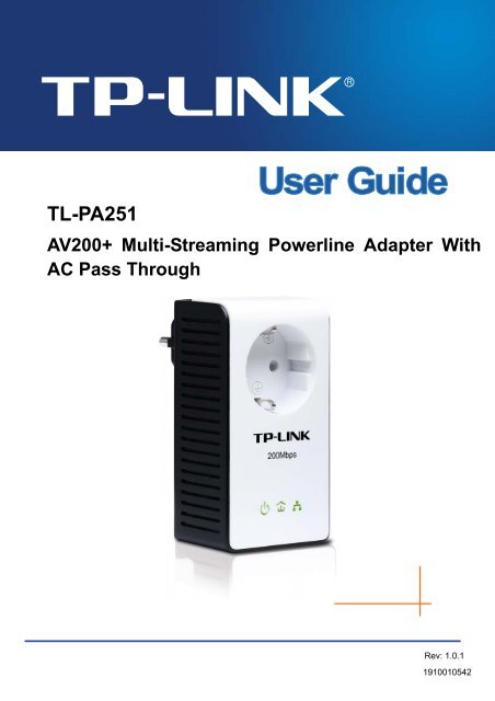 TL-PA251 - TP-LINK
