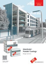 POLYFLEX® Powder Coatings Range Overivew