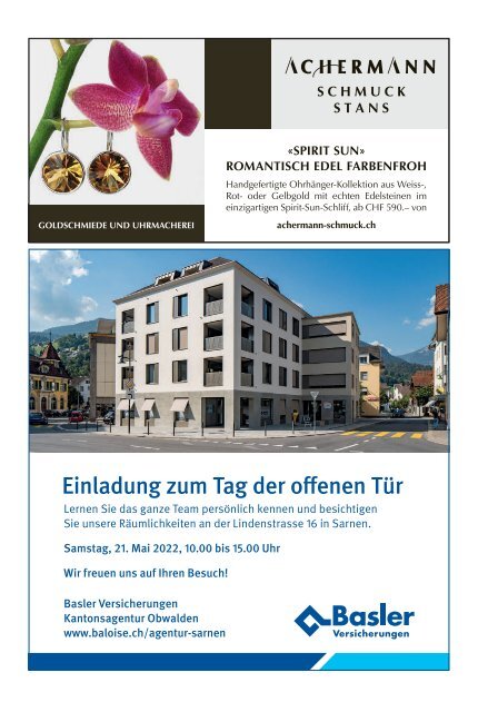 Aktuell Obwalden | KW19 | 12. Mai 2022