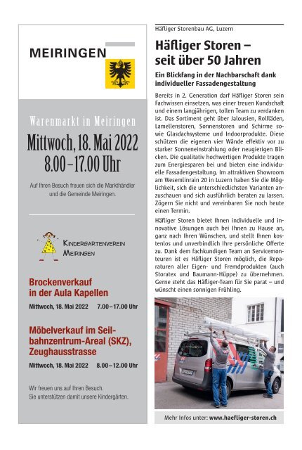 Aktuell Obwalden | KW19 | 12. Mai 2022