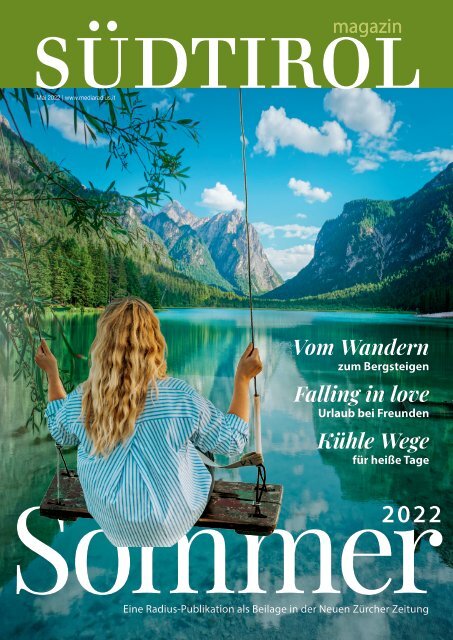 Südtirol Magazin Sommer 2022 - NZZ