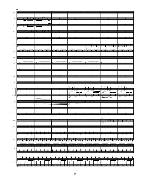 Fanfares Full Score