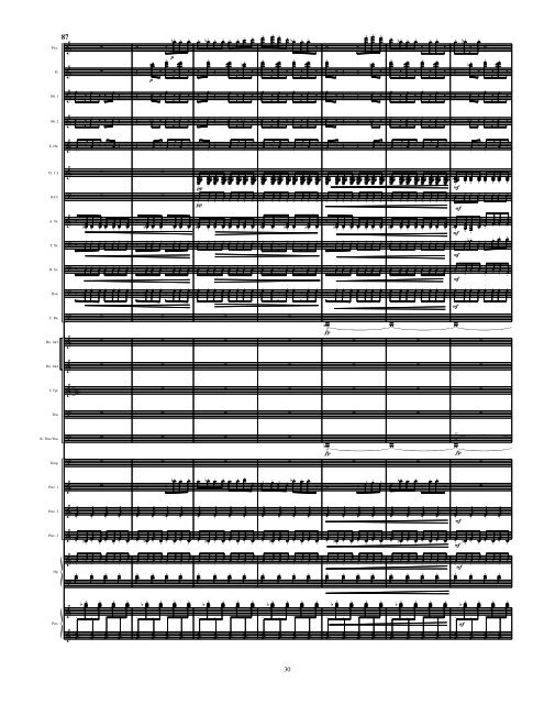 Fanfares Full Score