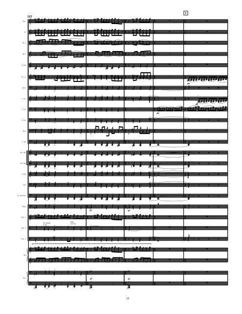 Fanfares Full Score