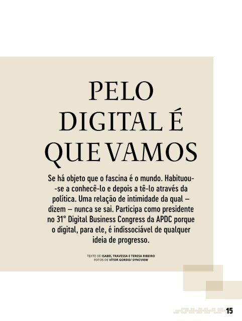 COMUNICAÇÕES 242 - Paulo Portas: pelo digital é que vamos