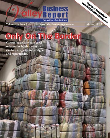 Only On The Border - Valley Business Report
