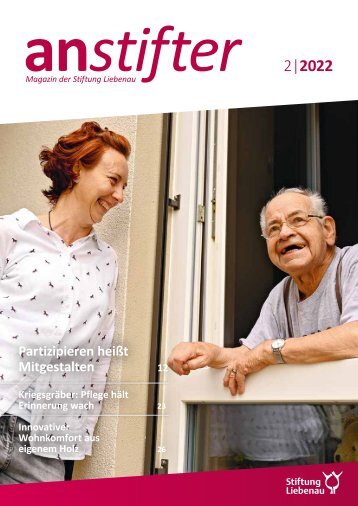 Anstifter 2, 2022 der Stiftung Liebenau