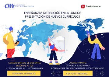 Observatorio de las Religiones: Enseñanzas de Religión en la LOMLOE