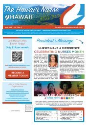 Hawai'i Nurse - May 2022