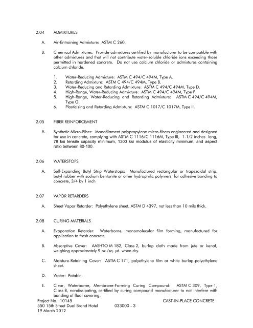 substitution request - Alliance Construction Solutions