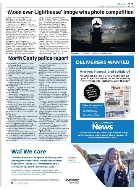 North Canterbury News: May 12, 2022