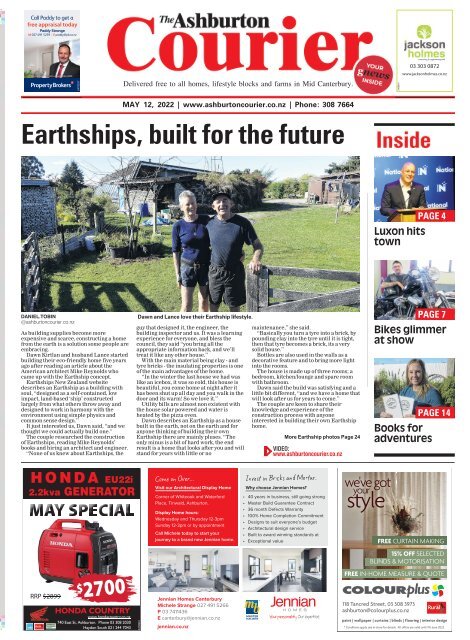 Ashburton Courier: May 12, 2022