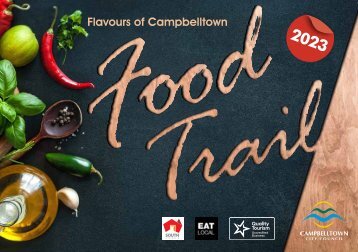 Flavours of Campbelltown Food Trail Booklet - 2023 Edition