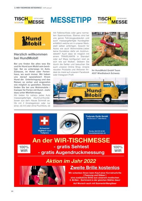 2. WIR-TISCHMESSE-MAGAZIN