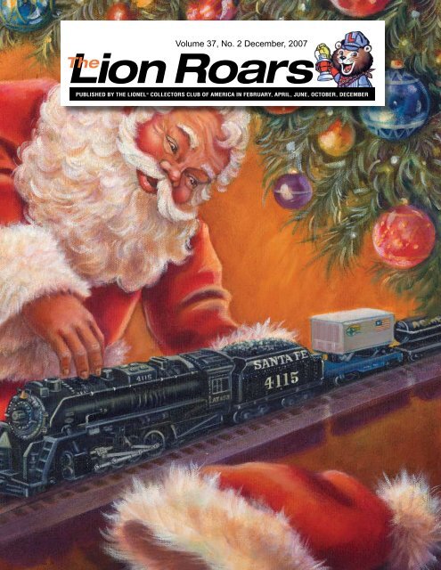 Volume 37, No. 2 December, 2007 - Lionel Collectors Club of America