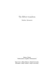M. Johansson The Hilbert transform.pdf