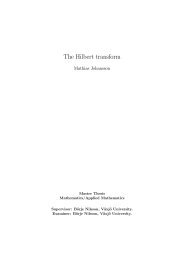 M. Johansson The Hilbert transform.pdf