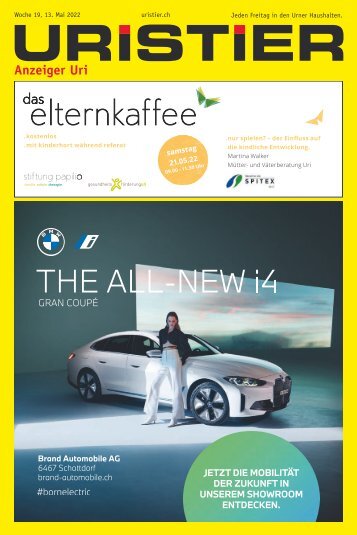 19.2022 Uristier – Der Urner Gratisanzeiger