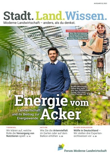 Stadt-Land-Wissen 02-2022 Energie vom Acker
