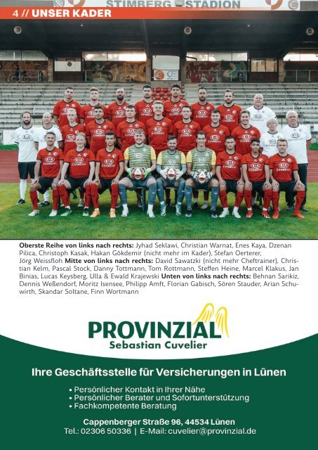 Stimberg-Echo Ausgabe 03_2022 - ESV 1916 - Fichte Bielefeld am 15.05.2022 - Westfalenliga 1