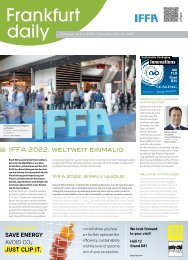 Frankfurt Daily IFFA 14.05.2022