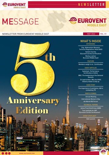 EME Newsletter MEssage #1/2022