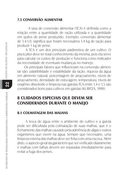 CULTIVO DE TILÁPIAS EM GAIOLAS - Emparn - Governo do Estado ...