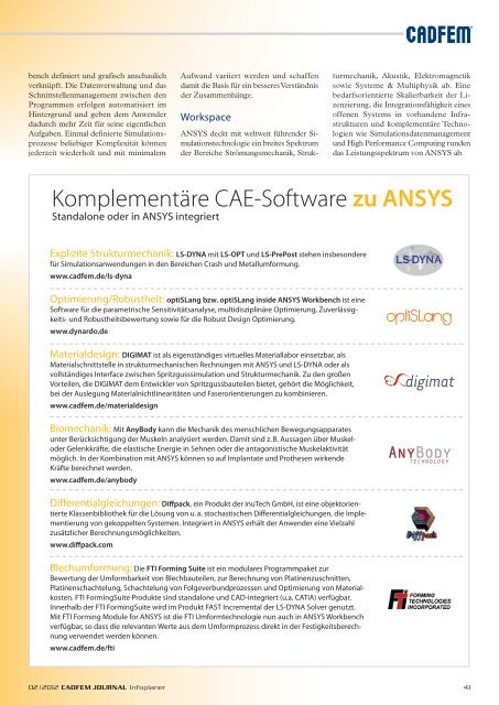 ansys - CAD-FEM GmbH