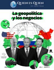 La Geopolítica y los Negocios - Quién Es Quién Sin Fronteras 6a edición