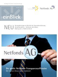 einBlick NEU - Netfonds AG