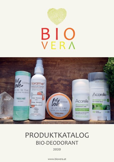 Bio-Deodorant Katalog