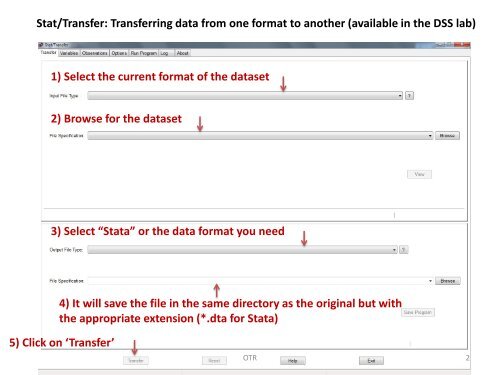 Stat/Transfer